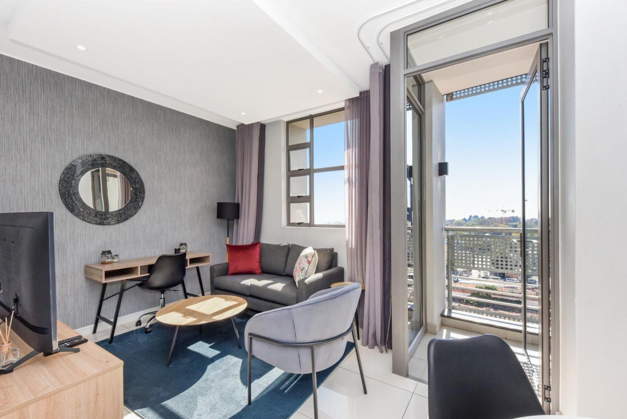 The Median Rosebank Luxury Apartment - Building With Generator Johannesburg Dış mekan fotoğraf